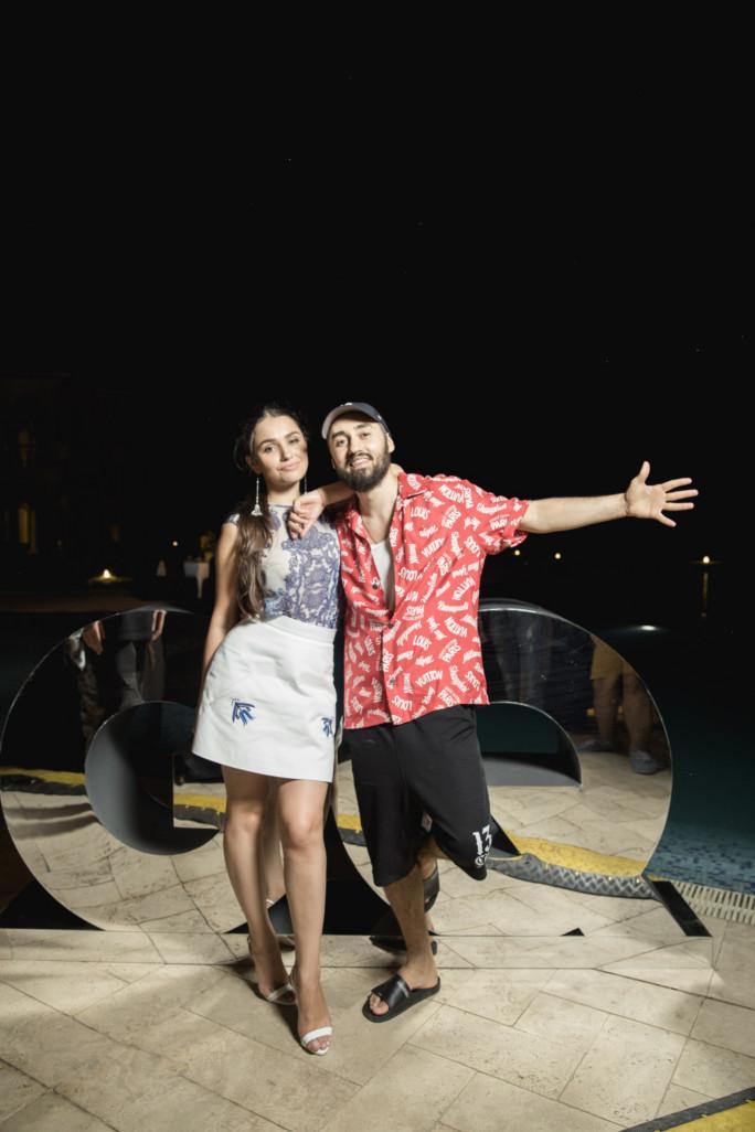 Məşhurlar Eminin evində partidə -  FOTOLAR